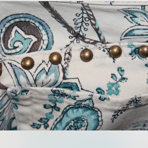 NWT Ralph Lauren Denim & Supply Skinny 24 X 32  Floral Summer Skinny Jeans - Picture 11 of 13